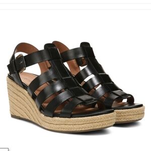 NTW Vionic Jaylah Women's Quarter/Ankle/T-Strap Wedge Sandal Sz 10